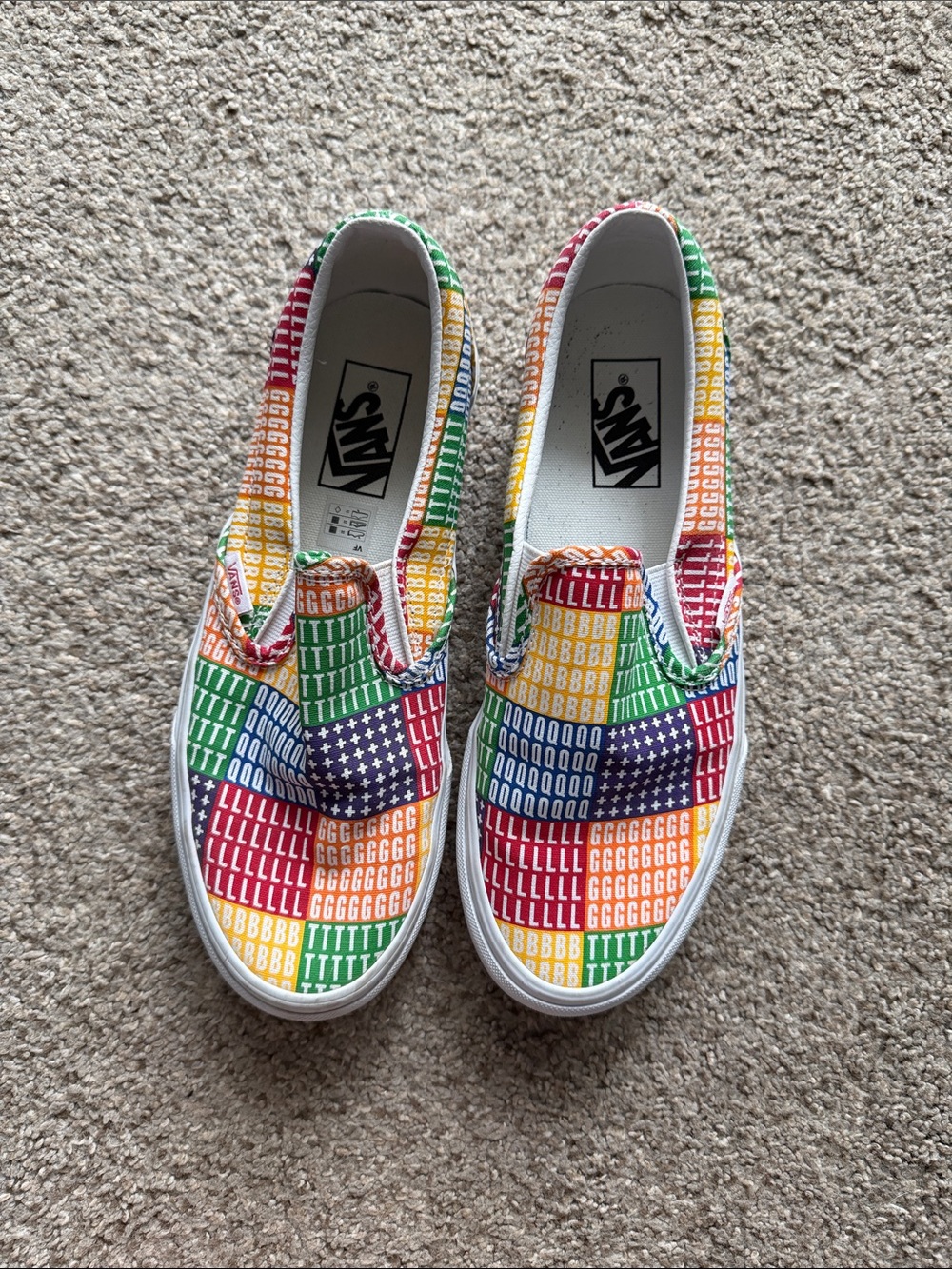 Vans SlipOn Pride Multicolor Sneakers